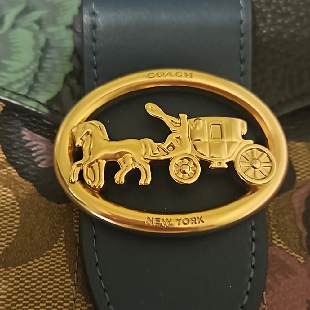 NWT COACH KAFFE FASSET BAG - Picture 5 of 17